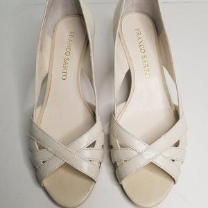 Franco Sarto L-Chirara Peep Toe Wedges